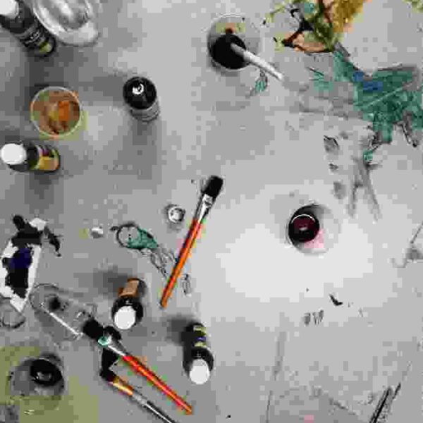 Artist Painting Table